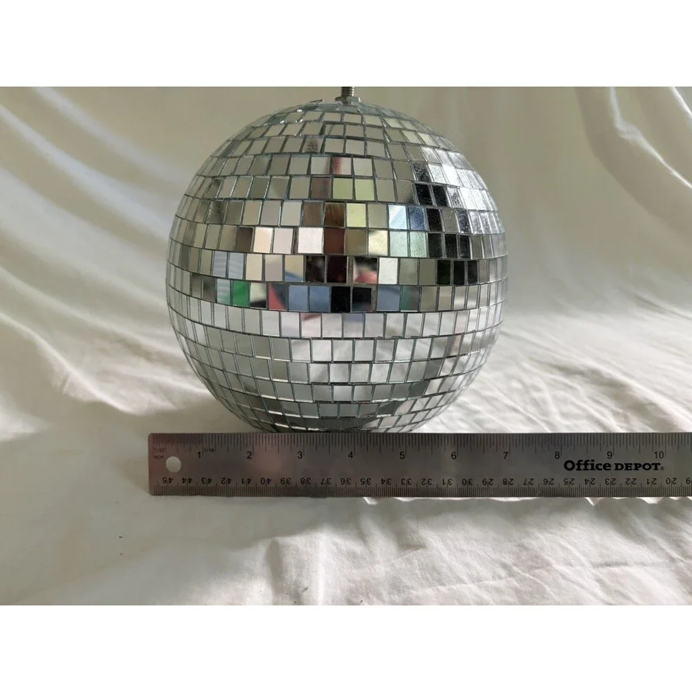 7” Mirror Mini Disco Ball Home Decor Party Maximalism Rainbow Vibes